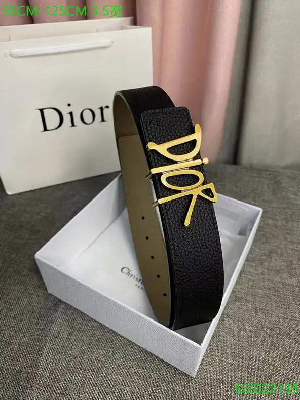 Dior belt 35mmX95-125cm 7D17